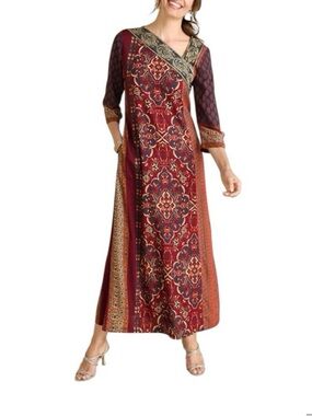 Soft Surroundings Cindra maxi dress size S